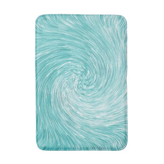 Caribisch Zee Swirl..... Badmat (Voorkant Verticaal)