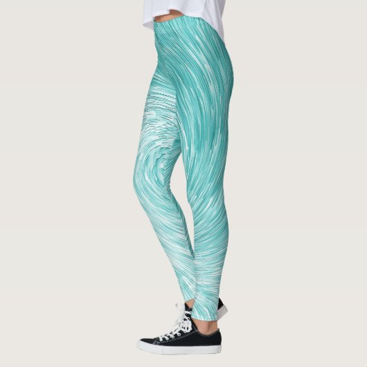 Caribisch Zee Swirl...... Leggings (Links)