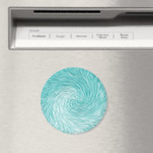 Caribisch Zee Swirl...... Magneet (Insitu (Vaatwasser))