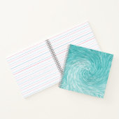 Caribisch Zee Swirl....... Notitieboek (Binnen)