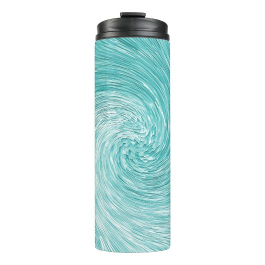 Caribisch Zee Swirl...... Thermosbeker (Voorkant)