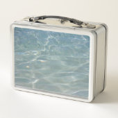 Caribische Abstracte waterblauwe Natuur (Achterkant)