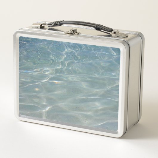 Caribische Abstracte waterblauwe Natuur (Voorkant)