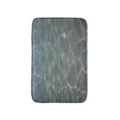 Caribische Abstracte waterblauwe Natuur Badmat (Voorkant Verticaal)