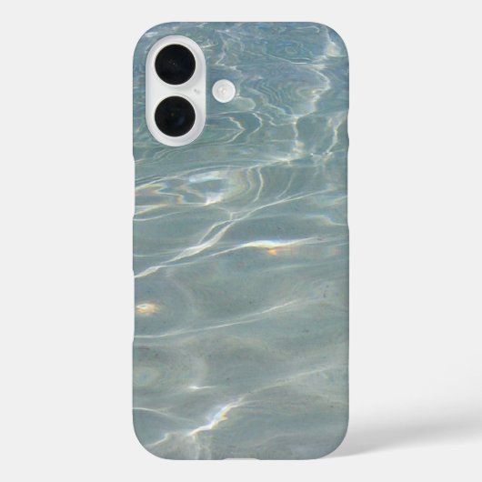 Caribische Abstracte waterblauwe Natuur Case-Mate iPhone Case (Achterkant)