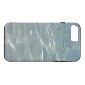 Caribische Abstracte waterblauwe Natuur Case-Mate iPhone Case (Achterkant (Horizontaal))