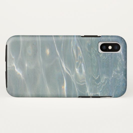 Caribische Abstracte waterblauwe Natuur Case-Mate iPhone Case (Achterkant (horizontaal))