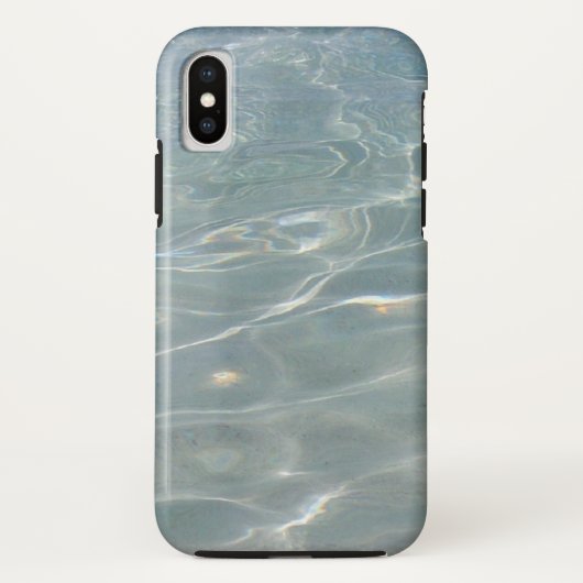 Caribische Abstracte waterblauwe Natuur Case-Mate iPhone Case (Achterkant)