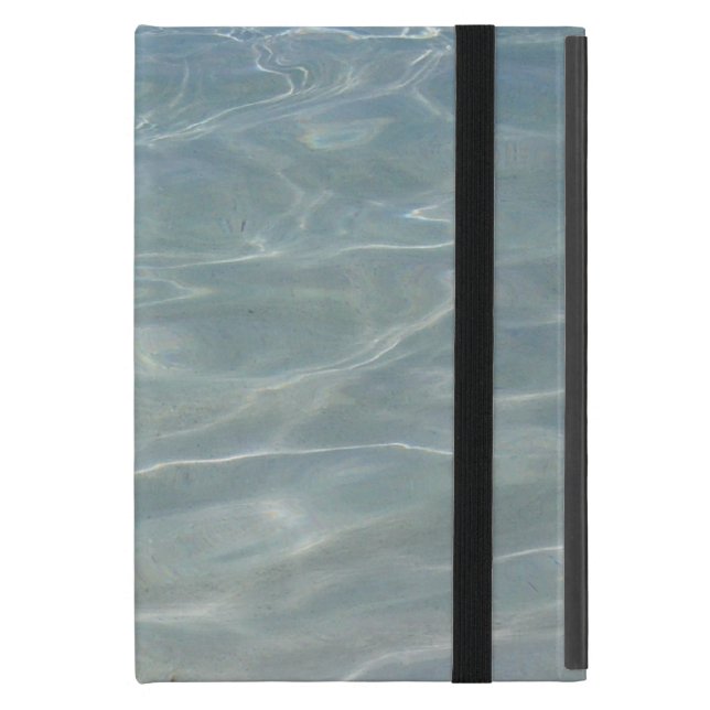 Caribische Abstracte waterblauwe Natuur iPad Mini Hoesje (Voorkant Dicht)