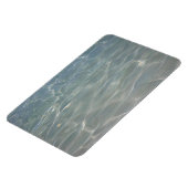 Caribische Abstracte waterblauwe Natuur Magneet (Linkerzijde)