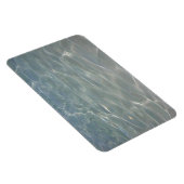 Caribische Abstracte waterblauwe Natuur Magneet (Rechterzijde)