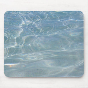 Caribische Abstracte waterblauwe Natuur Muismat