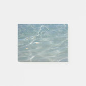 Caribische Abstracte waterblauwe Natuur Post-it® Notes (Voorkant)