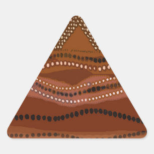 Caribische Batik - Klein Sticker