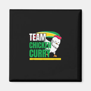 Caribische Cricketkleding - Guyana En Trinidad Pa Magneet
