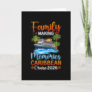 Caribische cruise 2026 Familie cruise om herinneri Kaart