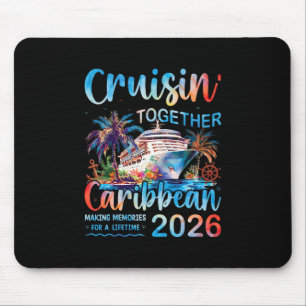 Caribische cruise 2026 gez familievakantie cruisin muismat