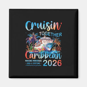 Caribische Cruise 2026 Gezinsvakantie Cruisin' Sam Magneet