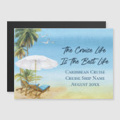 Caribische cruise cabin decor deur marker (Voorkant / Achterkant)
