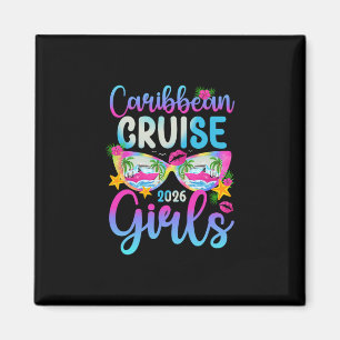 Caribische Cruise Meisjes 2026 Meisjes Cruisen Car Magneet
