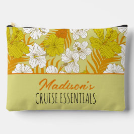 Caribische Cruise Tropische Bloemen Ritssluiting Z Etui
