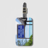 Caribische dromen bagagelabel (Voorkant (verticaal))