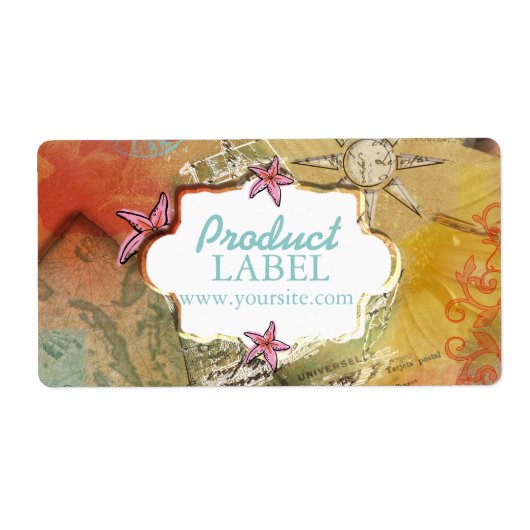Caribische Droom - Productlabel / Sticker (Voorkant)