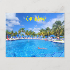 Caribische eilanden briefkaart