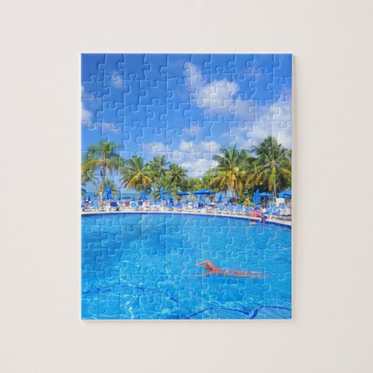 Caribische eilanden legpuzzel (Verticaal)