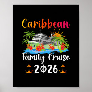 Caribische gezinscruise 2026 Gezinscruises Caraïbe Poster