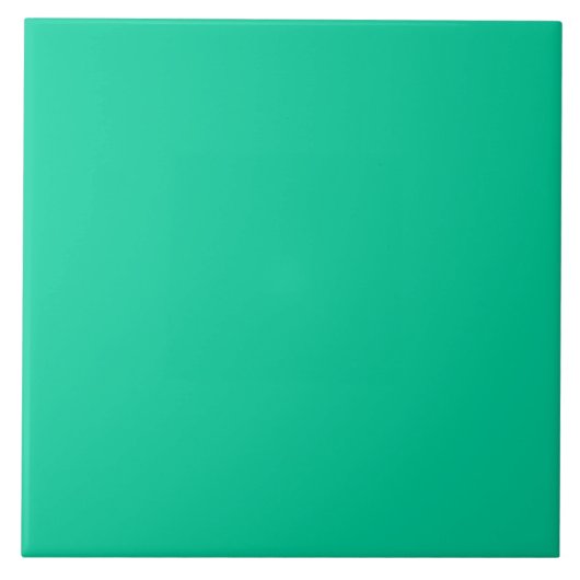 Caribische groene tegel tegeltje (Voorkant)