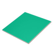 Caribische groene tegel tegeltje (Zijkant)