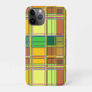 Caribische Kleurrijke Stof Madras Tartan Case-Mate iPhone Case