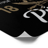 Caribische piraat poster (Hoek)