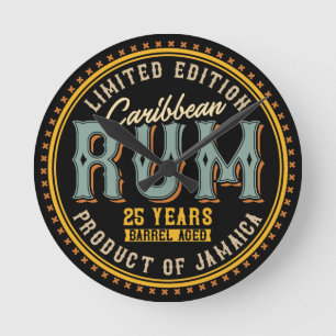 Caribische Rum    Ronde Klok