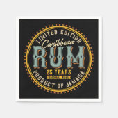 Caribische Rum Servet (Voorkant)
