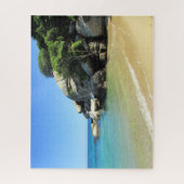 Caribische strandvakantie legpuzzel (Verticaal)