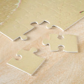 Caribische strandvakantie legpuzzel (Zijkant)