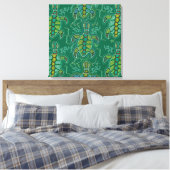 Caribische Tortuga Canvas Afdruk (Insitu (Slaapkamer))