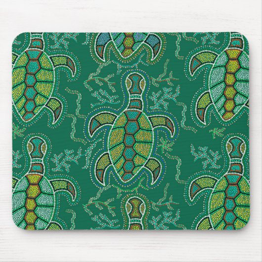 Caribische Tortuga Muismat (Voorkant)