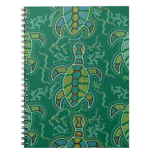 Caribische Tortuga Notitieboek (Voorkant)