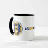 Caribische Voetbal – Barbados Editie Mok (Voorkant links)