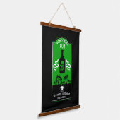 Caribische Voodoo Rum Hangend Wandkleed (Gebogen)