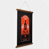 Caribische Voodoo Rum Hangend Wandkleed (Gebogen)