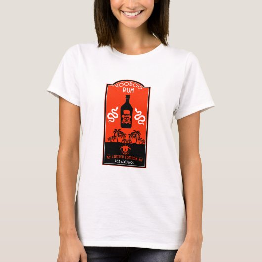 Caribische Voodoo Rum T-shirt (Voorkant)