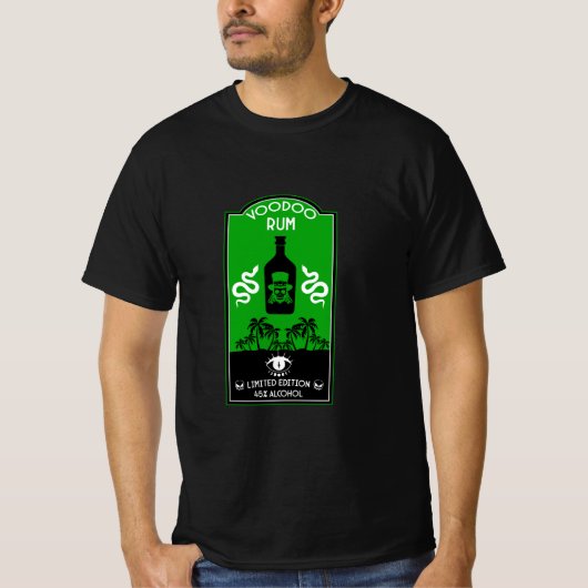 Caribische Voodoo Rum T-shirt (Voorkant)