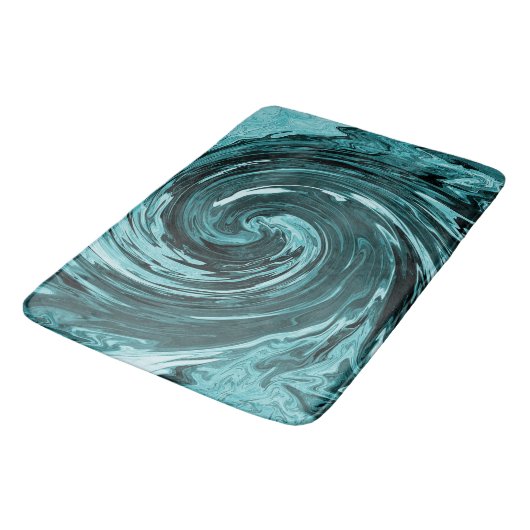 Caribische wilde wateren.... badmat (Gekanteld)