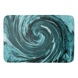 Caribische wilde wateren.... badmat