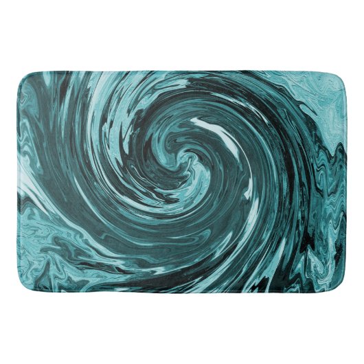 Caribische wilde wateren.... badmat (Voorkant)