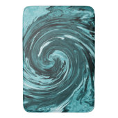 Caribische wilde wateren.... badmat (Voorkant Verticaal)